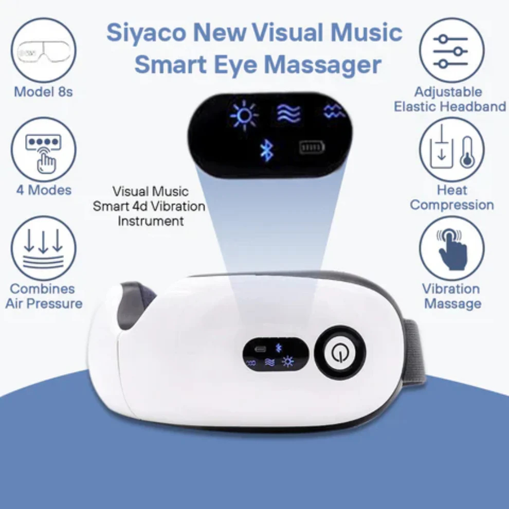 Eye Massager 8S | Heat & Personalized Massage