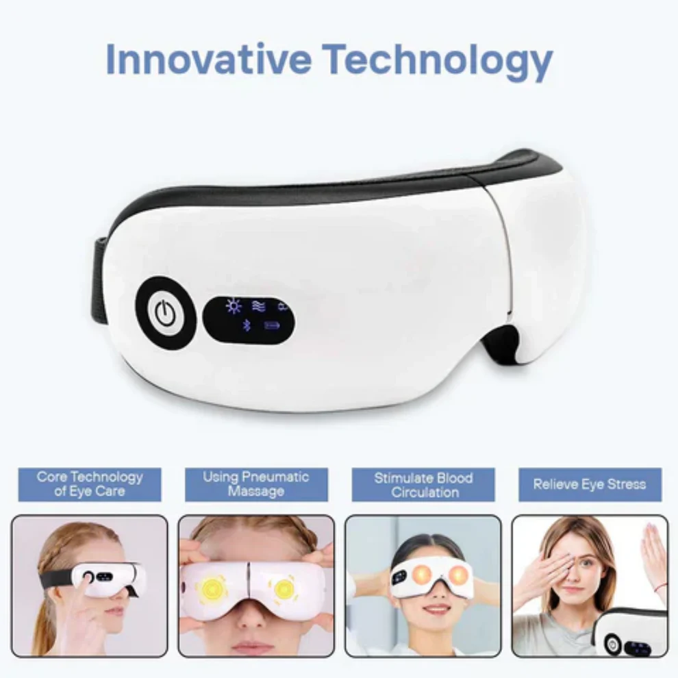 Eye Massager 8S | Heat & Personalized Massage